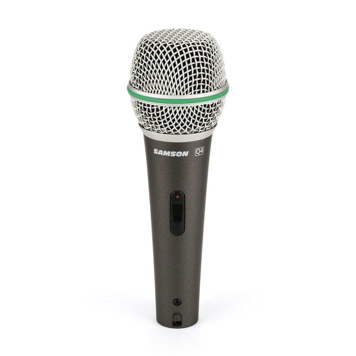 Samson Q4 Dynamic Supercardioid Handheld Microphone with XLR Cable Clip and Case
