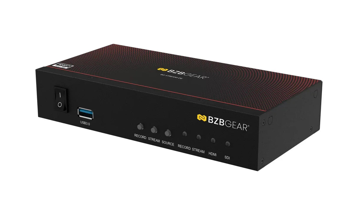 BZBGEAR Professional Full HD SDI & HDMI Streaming Encoder / Decoder