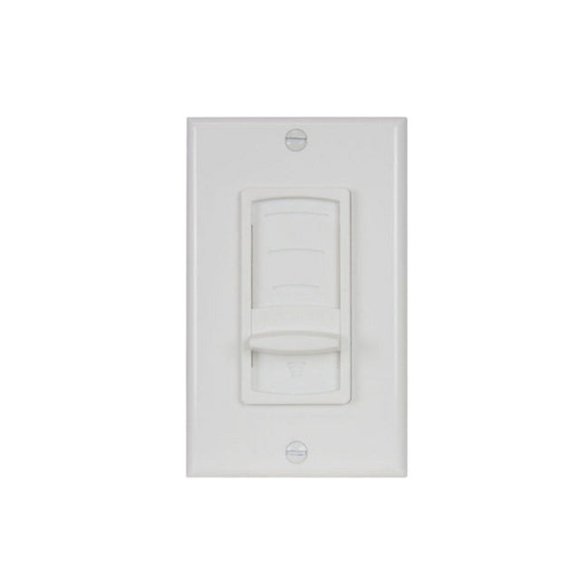 Lowell SVC100-PA-DW 1-Gang ADA Compliant Sliding-Bar Attenuator White