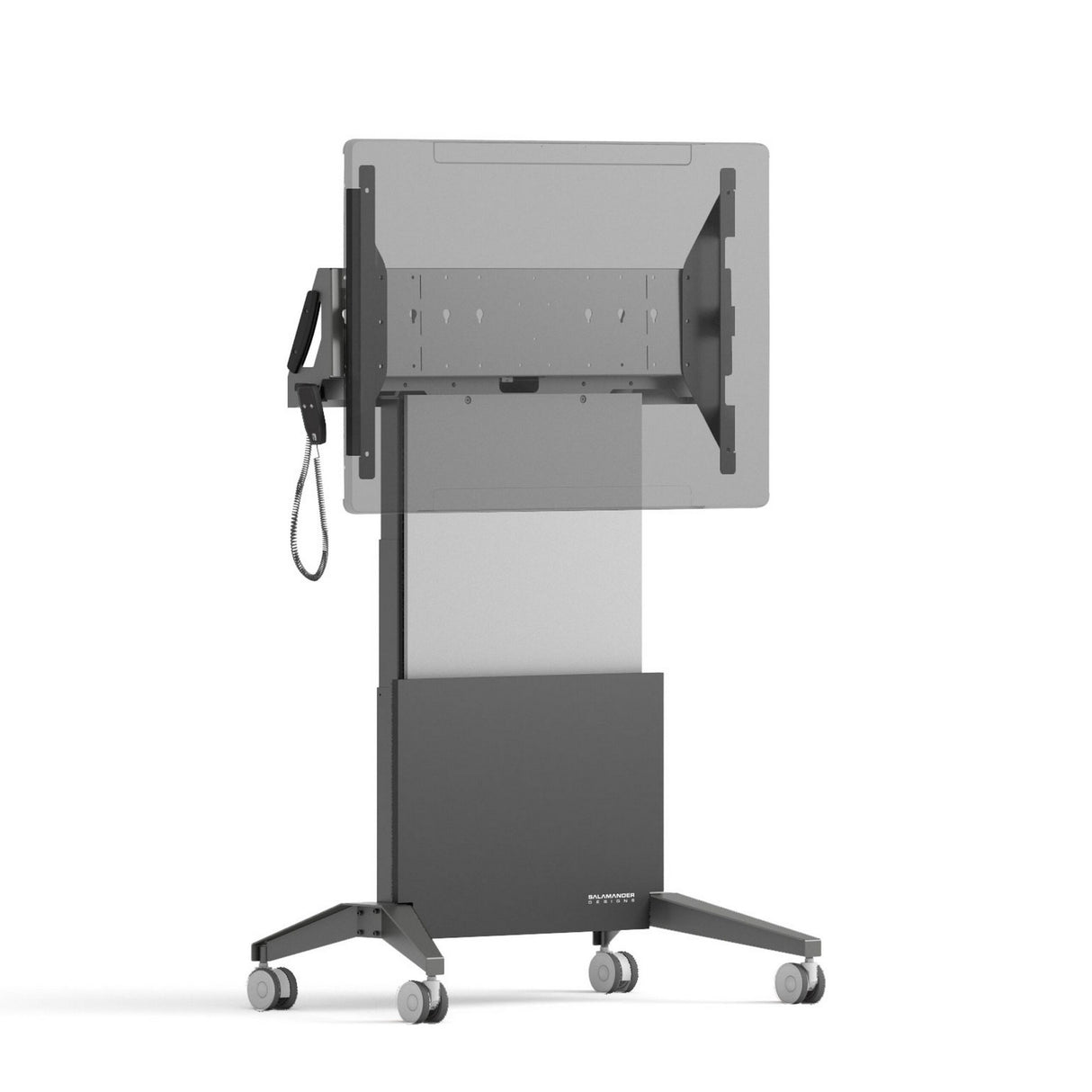 Salamander Design FPS1/EL/CSP55/GG Electric Lift Mobile Stand for Cisco Webex PRO 55-Inch Graphite and Gray