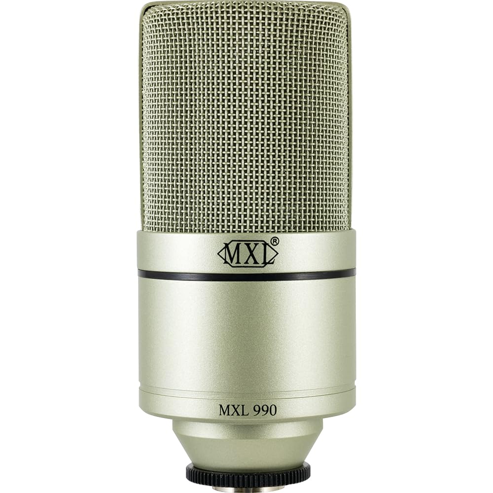 MXL 990 Studio Condenser Cardioid Microphone