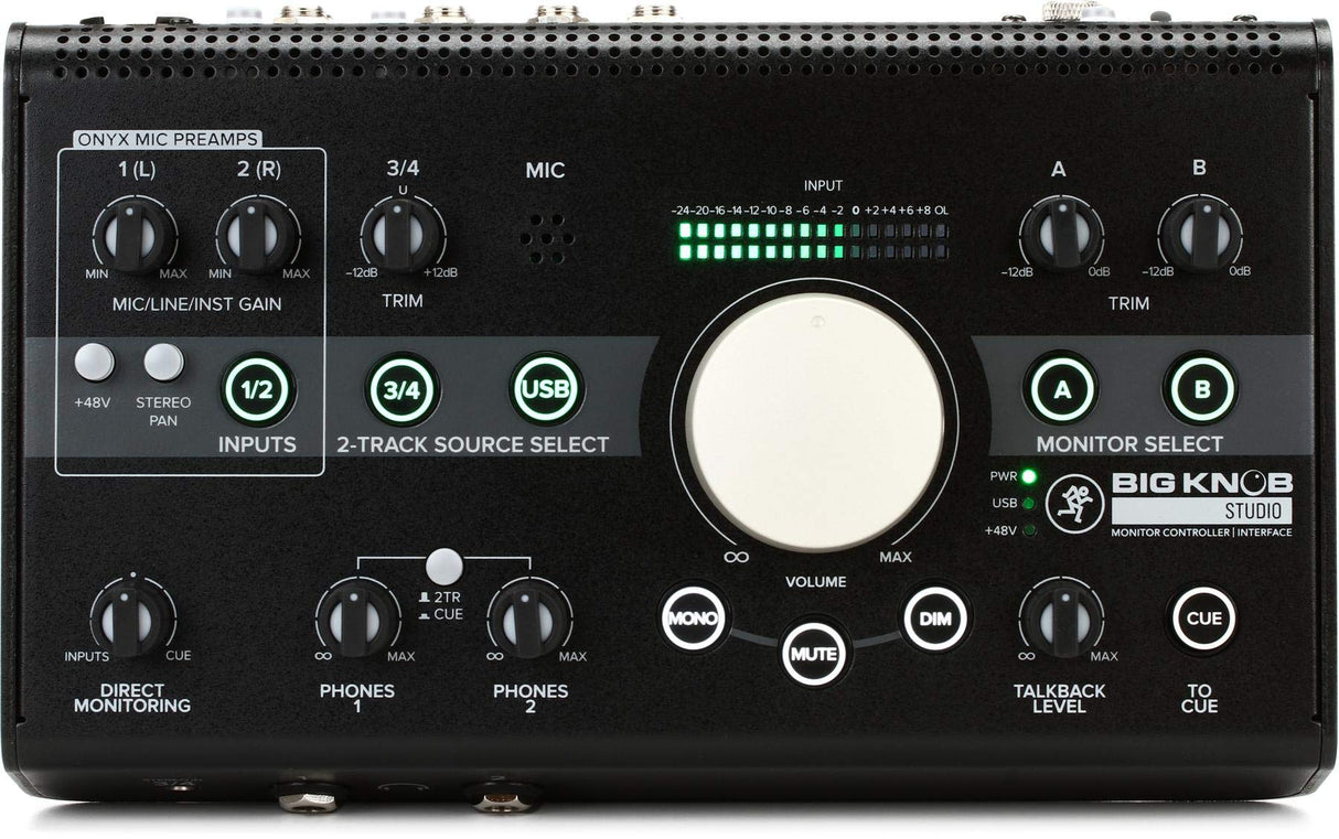 Mackie Big Knob Studio 3x2 Studio Monitor Controller with Interface