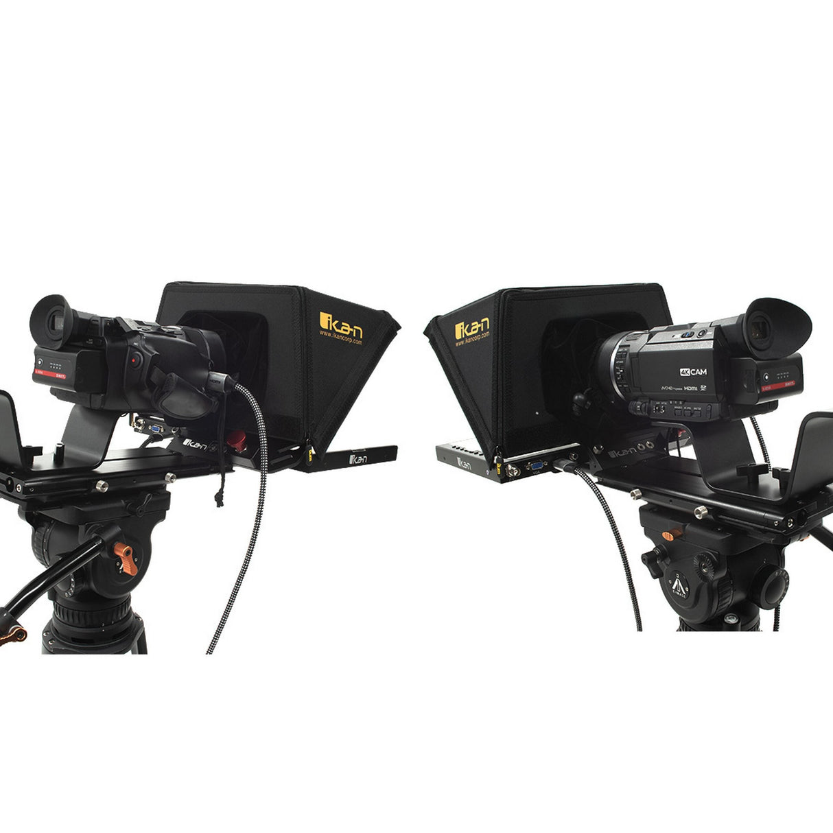 Ikan PT4200-P2P P2P Interview System with 2 x 12-Inch Teleprompter