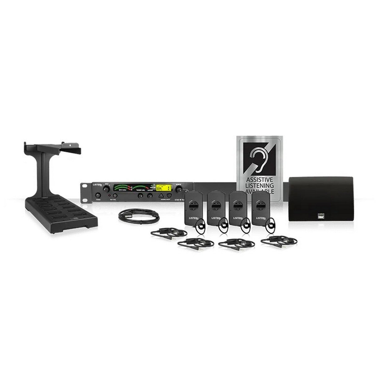 Listen Tech LS-100-01-GY ListenIR iDSP Standard System Gray