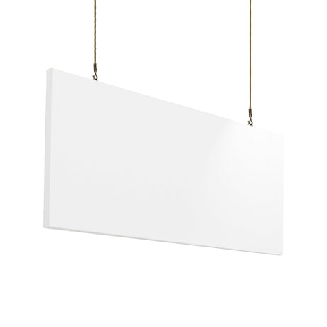 Primacoustic Saturna Broadway Hanging Baffle 2-Pack White 24 x 48 x 1.5-Inch