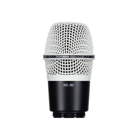 Telefunken M81-WH Supercardioid Universal Wireless Dynamic Microphone Capsule White