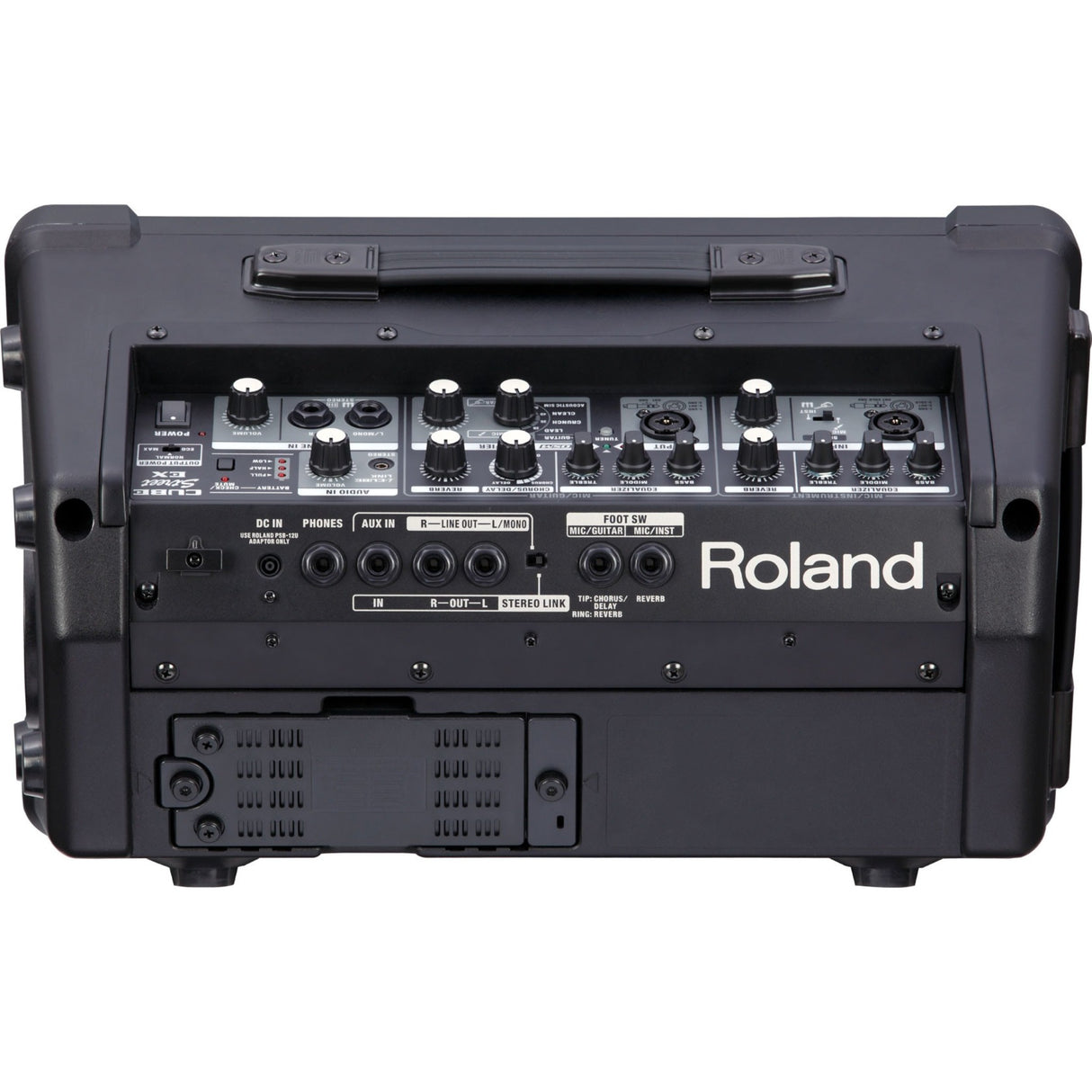 Roland - Roland CUBE Street EX 50W Battery-Powered Stereo Amplifier - CUBE-ST-EX