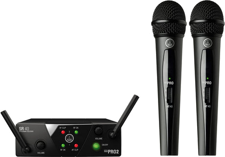 AKG WMS40 Mini Dual Band Vocal Wireless System US25AB
