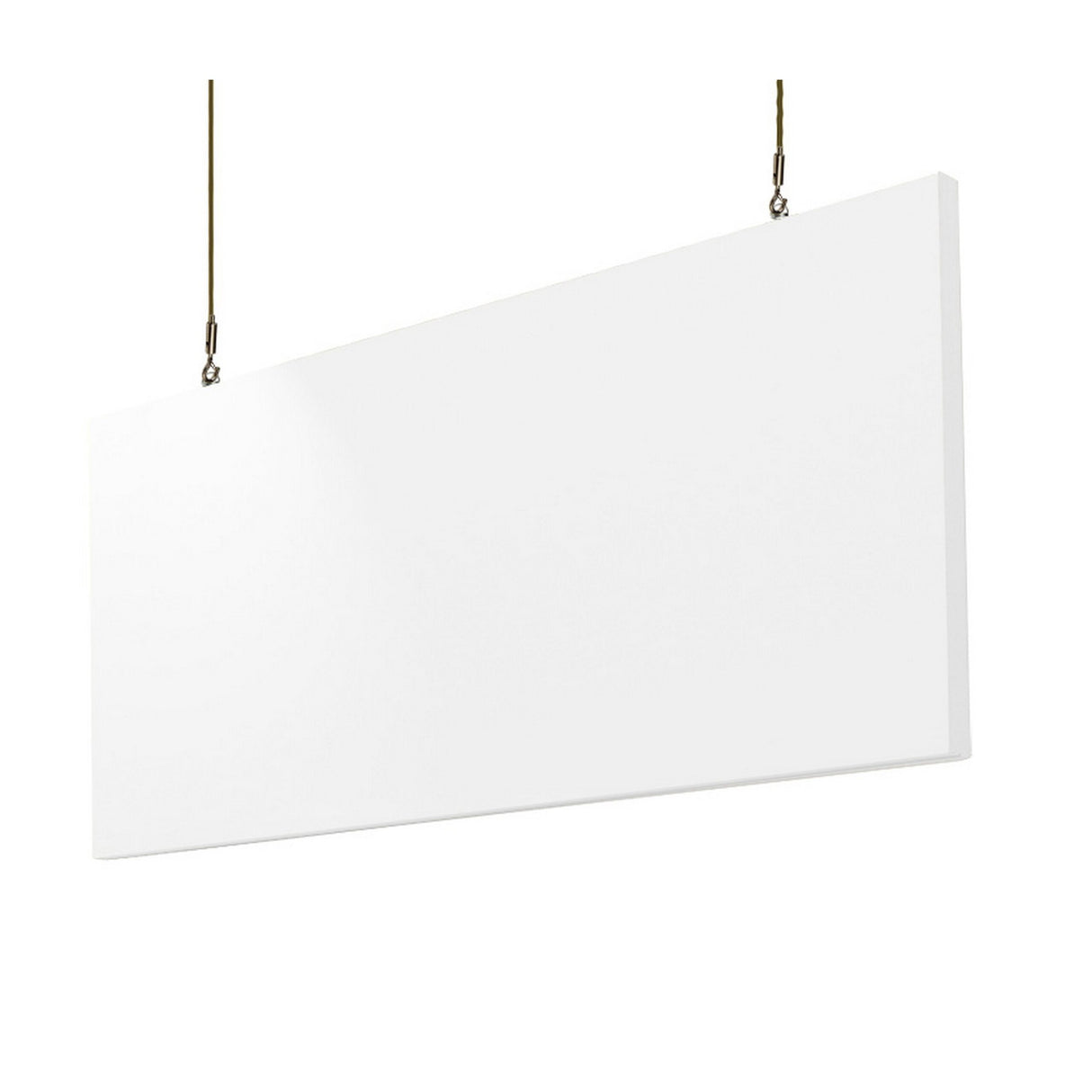 Primacoustic Saturna Hanging Baffle with Corkscrew Anchors Arctic White