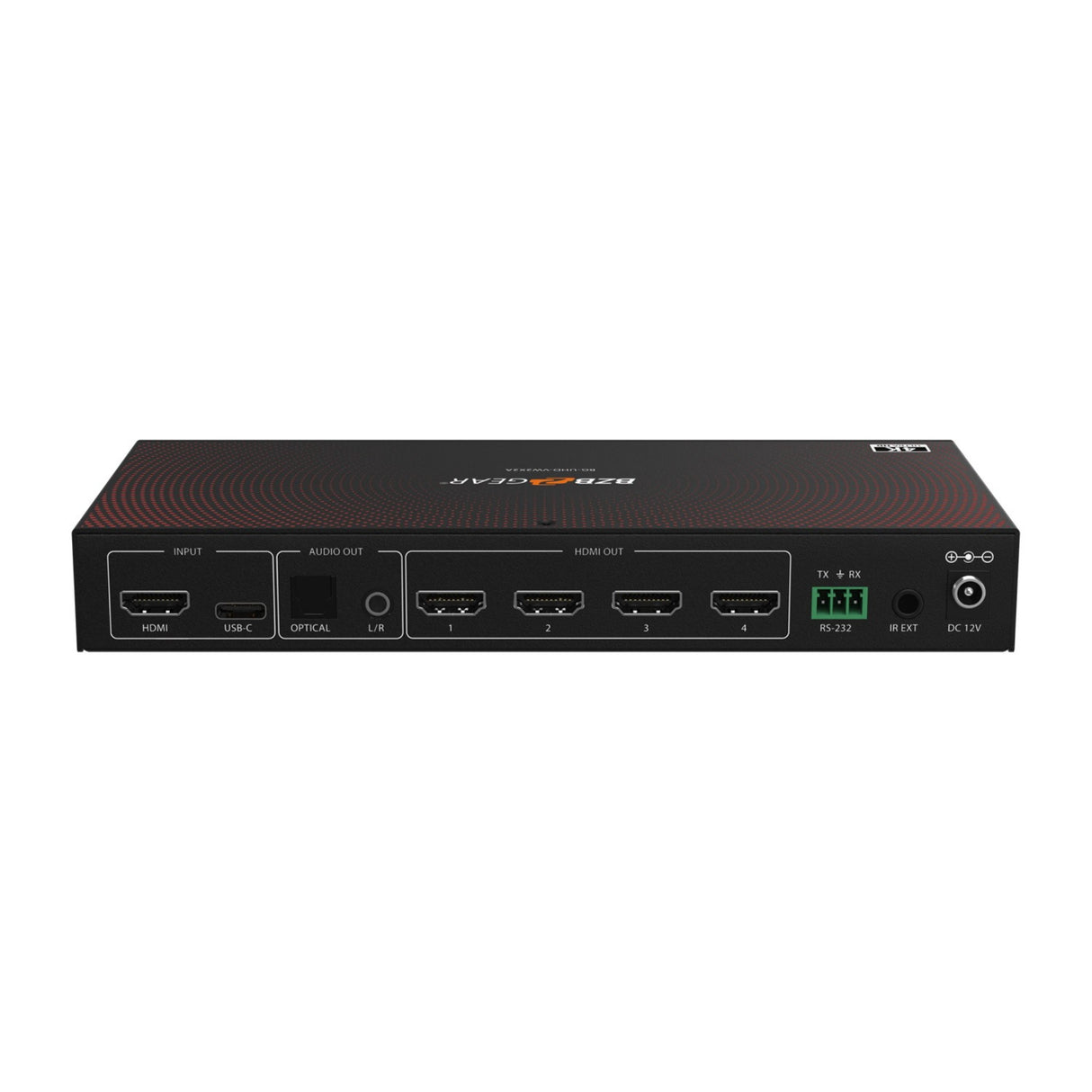 BZBGEAR BG-UHD-VW2X2A 2x2 4K HDMI USB-C Video Wall Controller