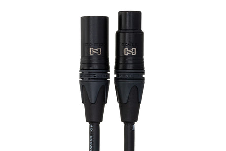 Hosa CMK-025AU Neutrik XLR3F to XLR3M Edge Microphone Cable 25 Feet