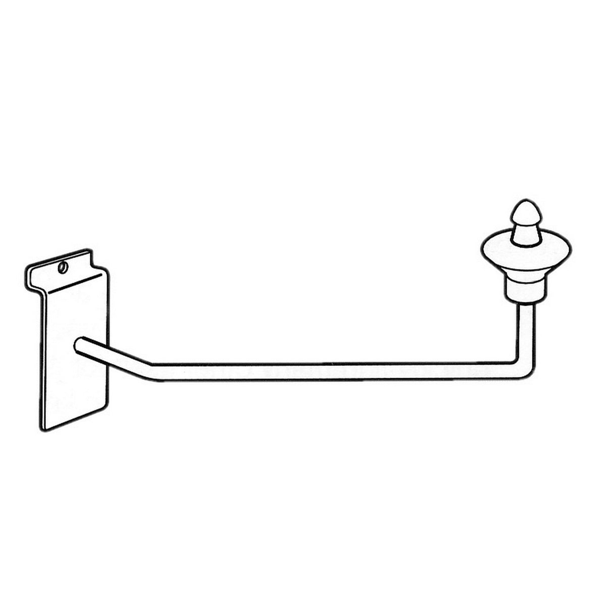 Ingles SA-701 Cymbal Arms with Locking Slatwall Plate 12.5-Inch