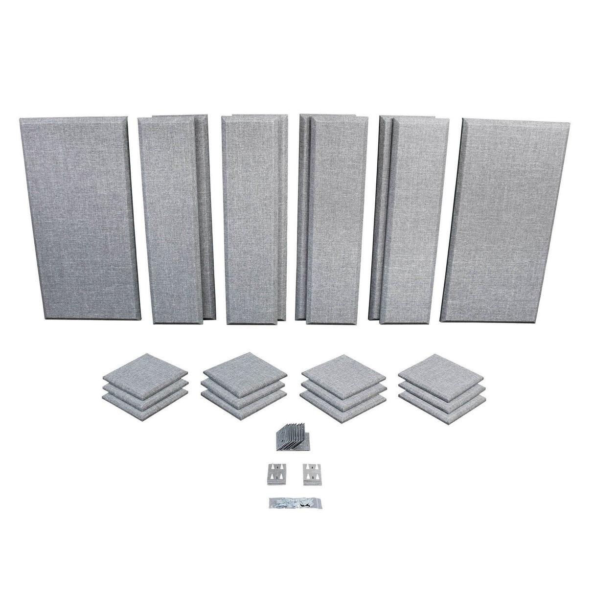 Primacoustic London 12 Sound Absorbing Panel Room Kit for 150 Square Feet Grey