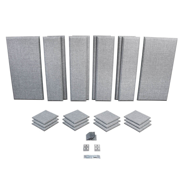 Primacoustic London 12 Sound Absorbing Panel Room Kit for 150 Square Feet Grey