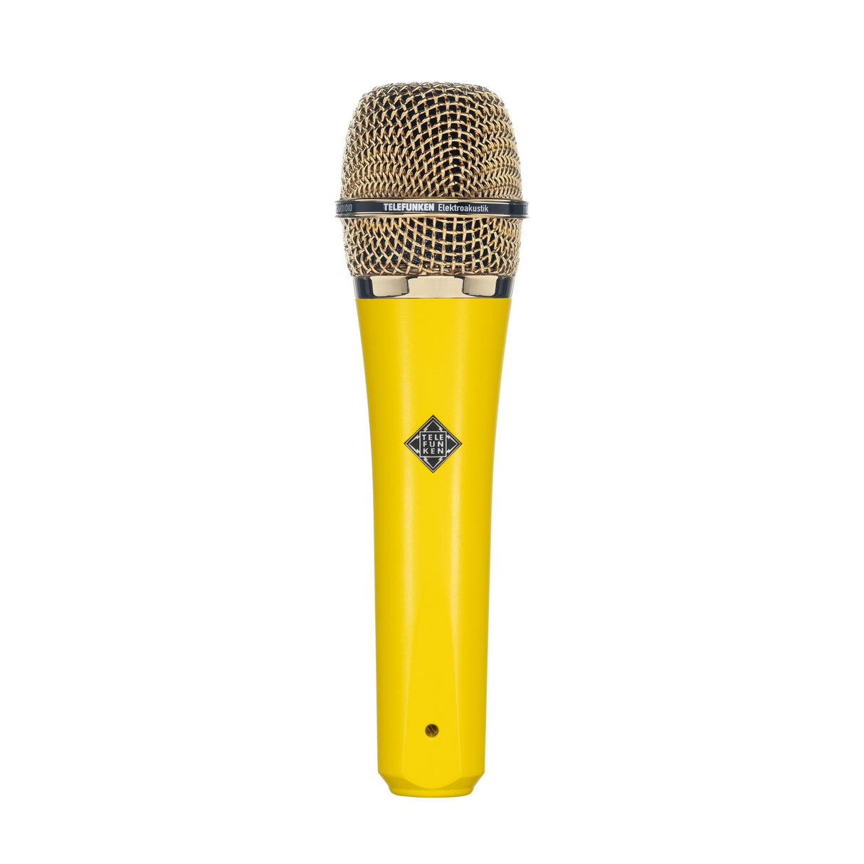 Telefunken M81 Supercardioid Handheld Dynamic Microphone Yellow with Gold Grille