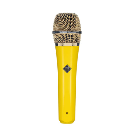Telefunken M81 Supercardioid Handheld Dynamic Microphone Yellow with Gold Grille