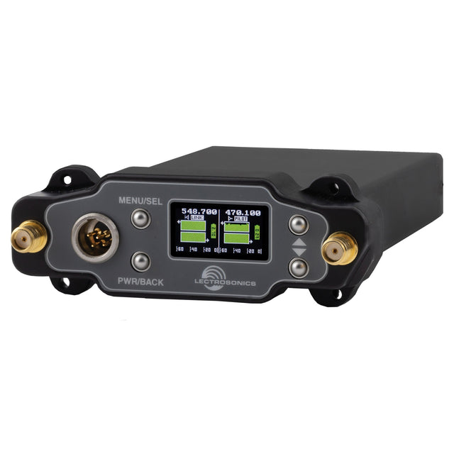 Lectrosonics DSR-A1B1 2-Channel Digital Slot Receiver 470.100 - 607.950 MHz