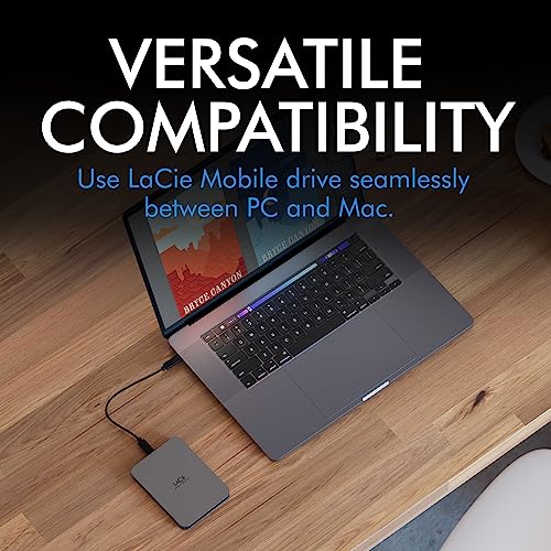 LaCie Mobile Drive Secure External HDD 4TB
