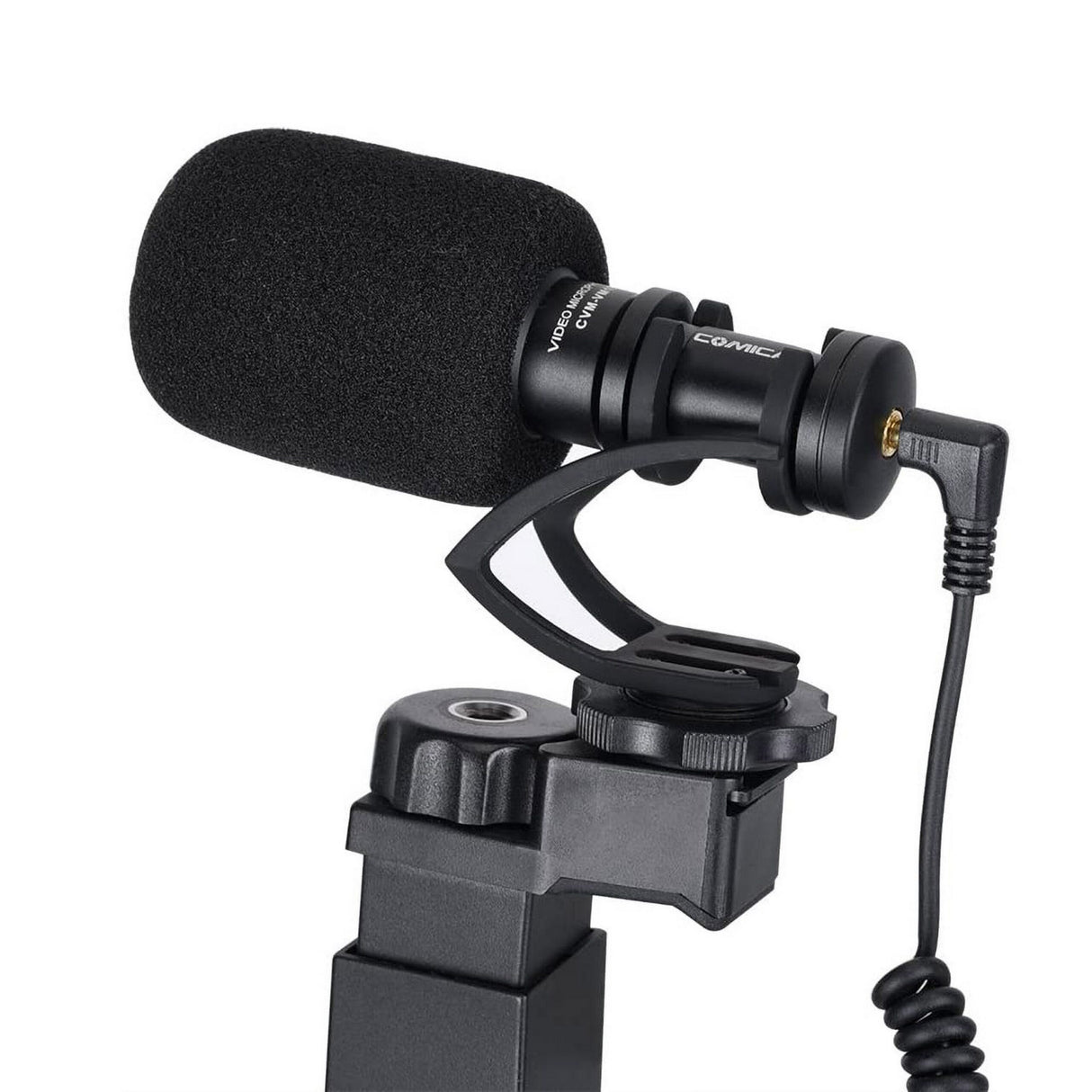 Comica CVM-VM10-K4 Full Metal Mini Compact On-Camera Directional Shotgun Video Microphone Kit