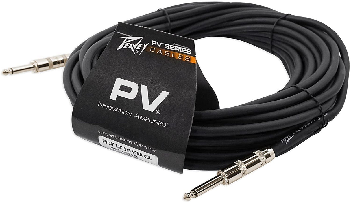 Peavey PV 14-Gauge S/S Speaker Cable 50 Foot
