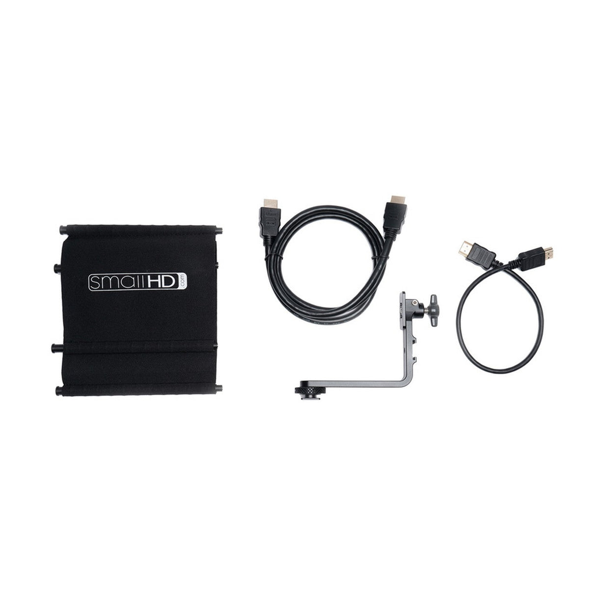 SmallHD FOCUS 7 Accessory Pack with Tilt Arm Sunhood Screen Protector and Cables