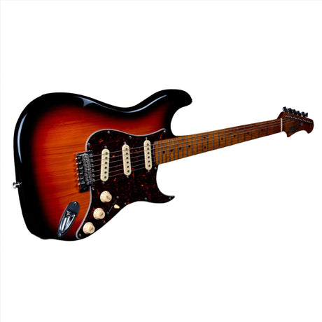 JET Guitars JS 300 SB SSS Basswood Body Electric Guitar with Roasted Maple Neck/Fretboard - guitar