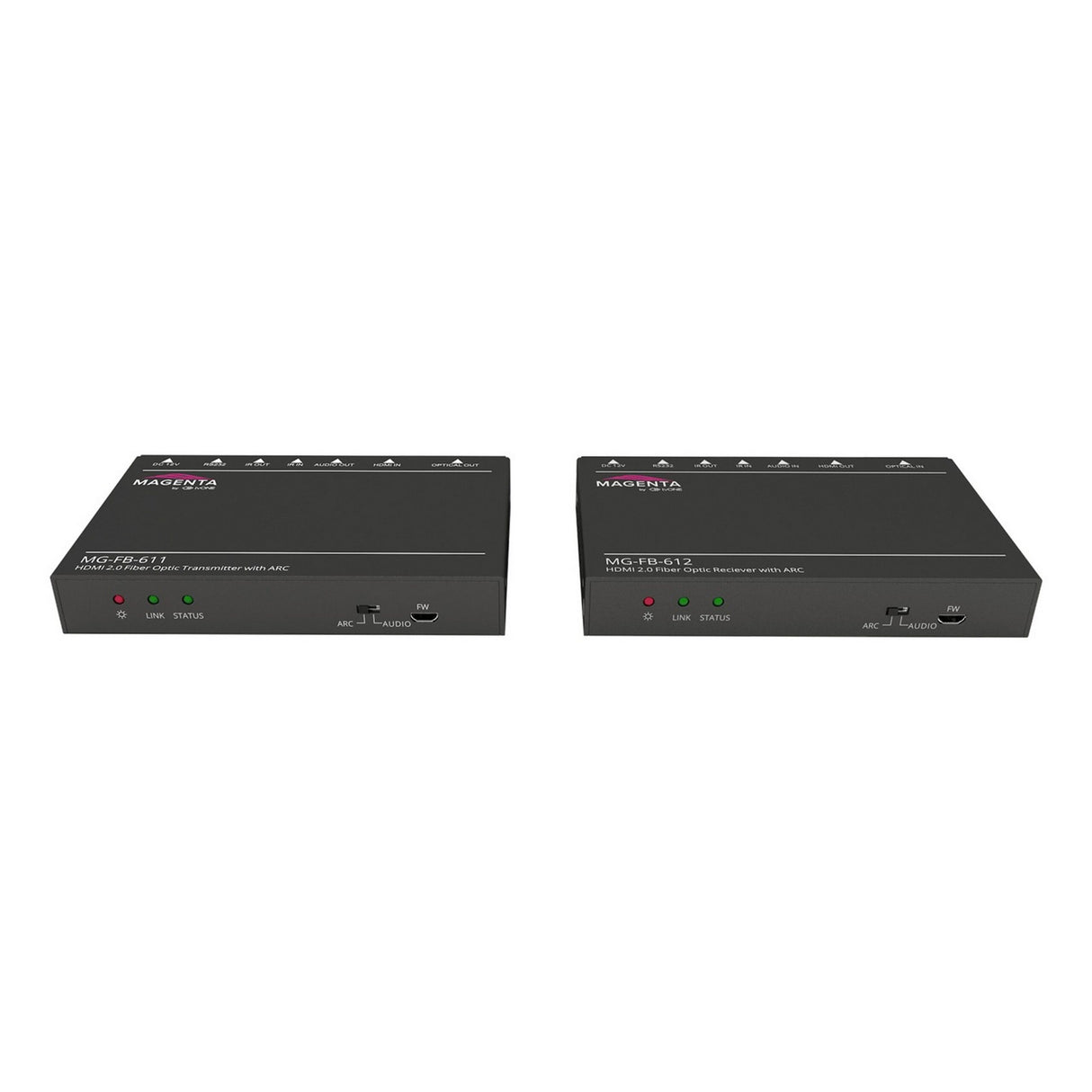 tvONE MG-FB-61X 4K HDMI 2.0 Fiber Extender Kit