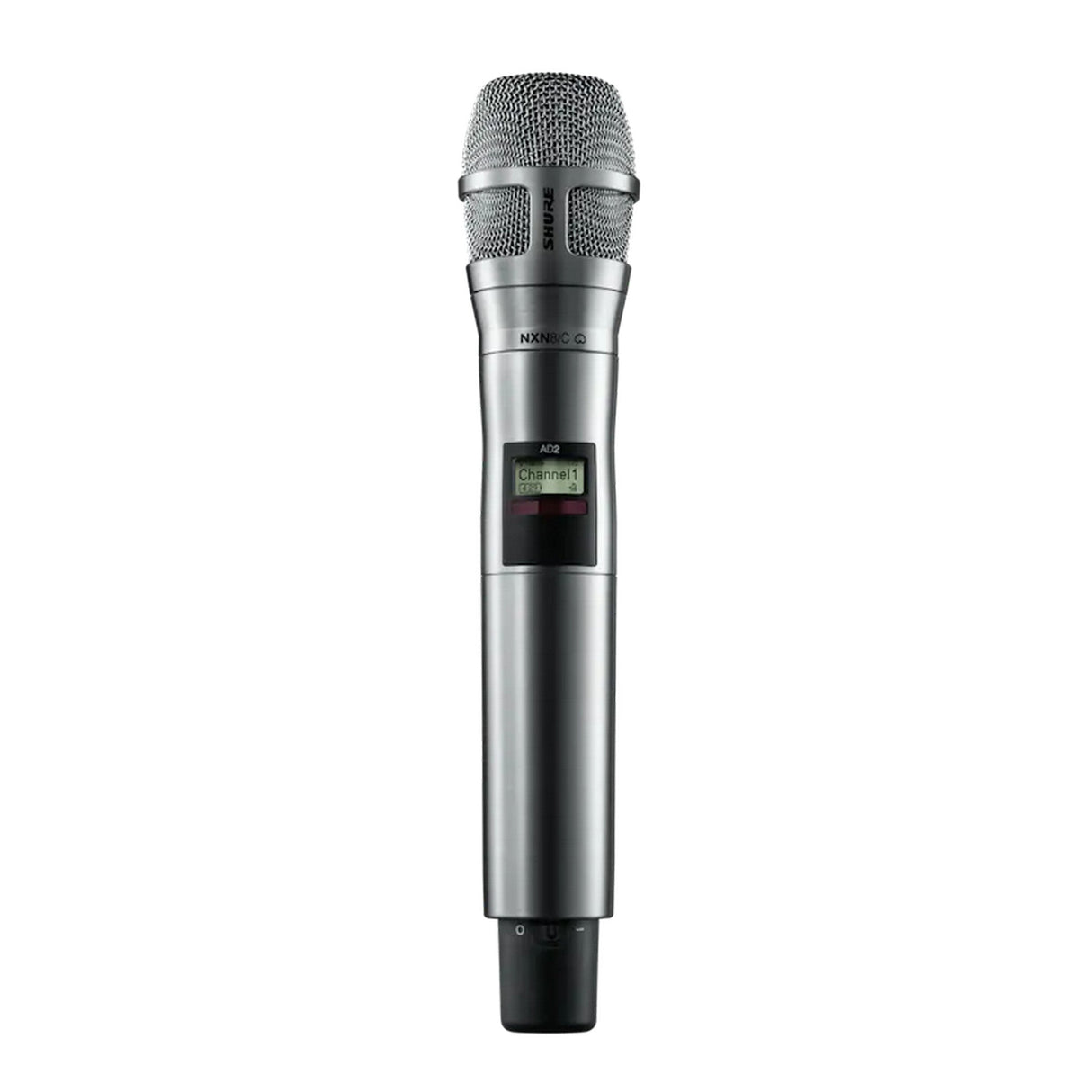 Shure AD2/N8C Cardioid Handheld Wireless Microphone Transmitter G57: 470-616 MHz - Nickel