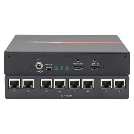 Hall Technologies ULTRA-V-8S 4K UHD HDMI Splitter/Extender