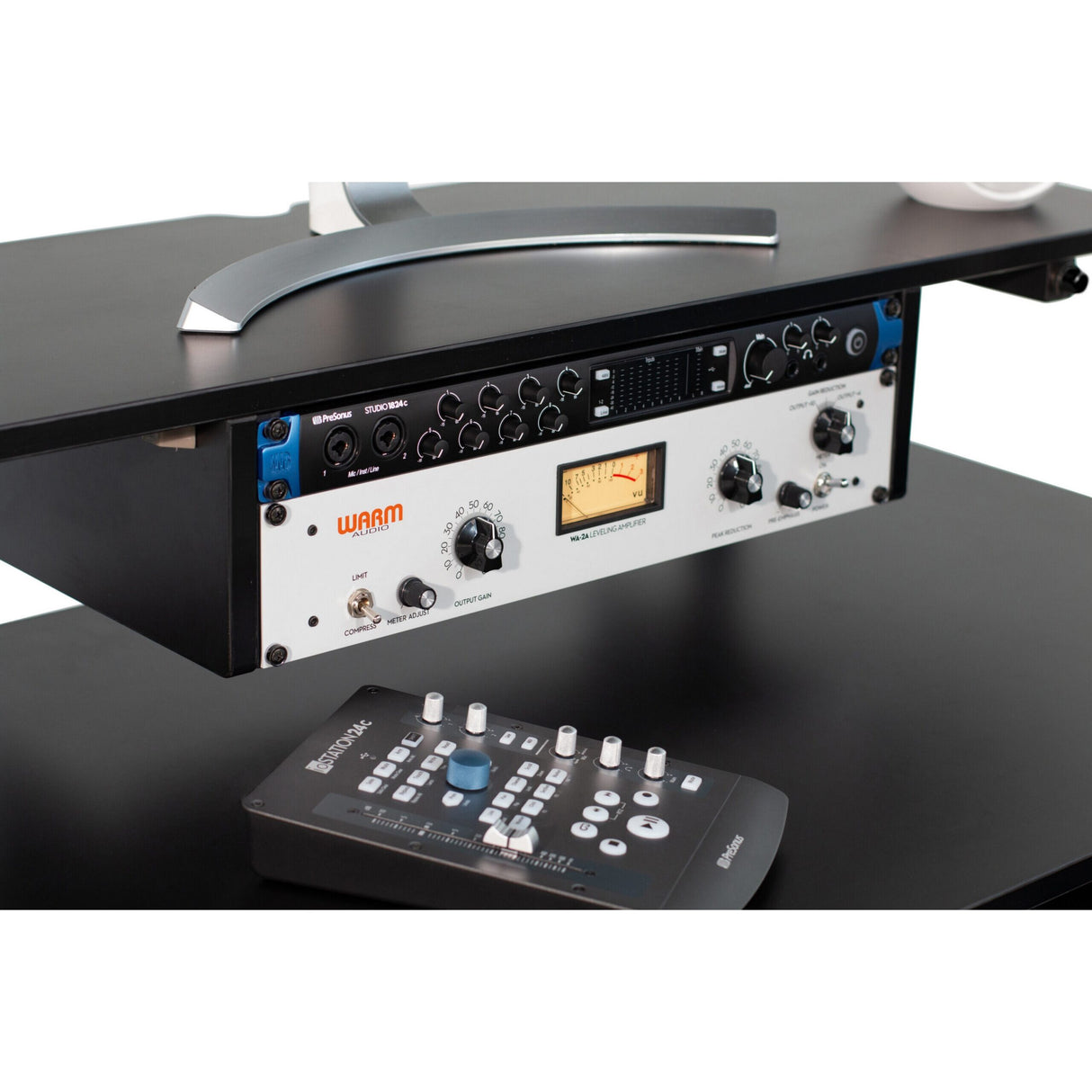 Gator GFW-DESK-MAIN Content Furniture Desk Black