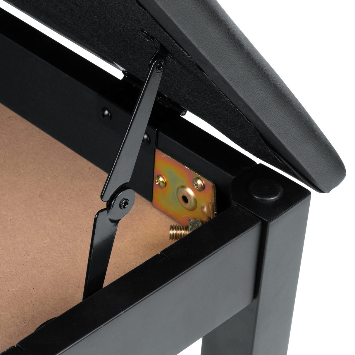 Gator GFW-KEYBENCH-WDBKS Deluxe Wooden Piano Bench Black