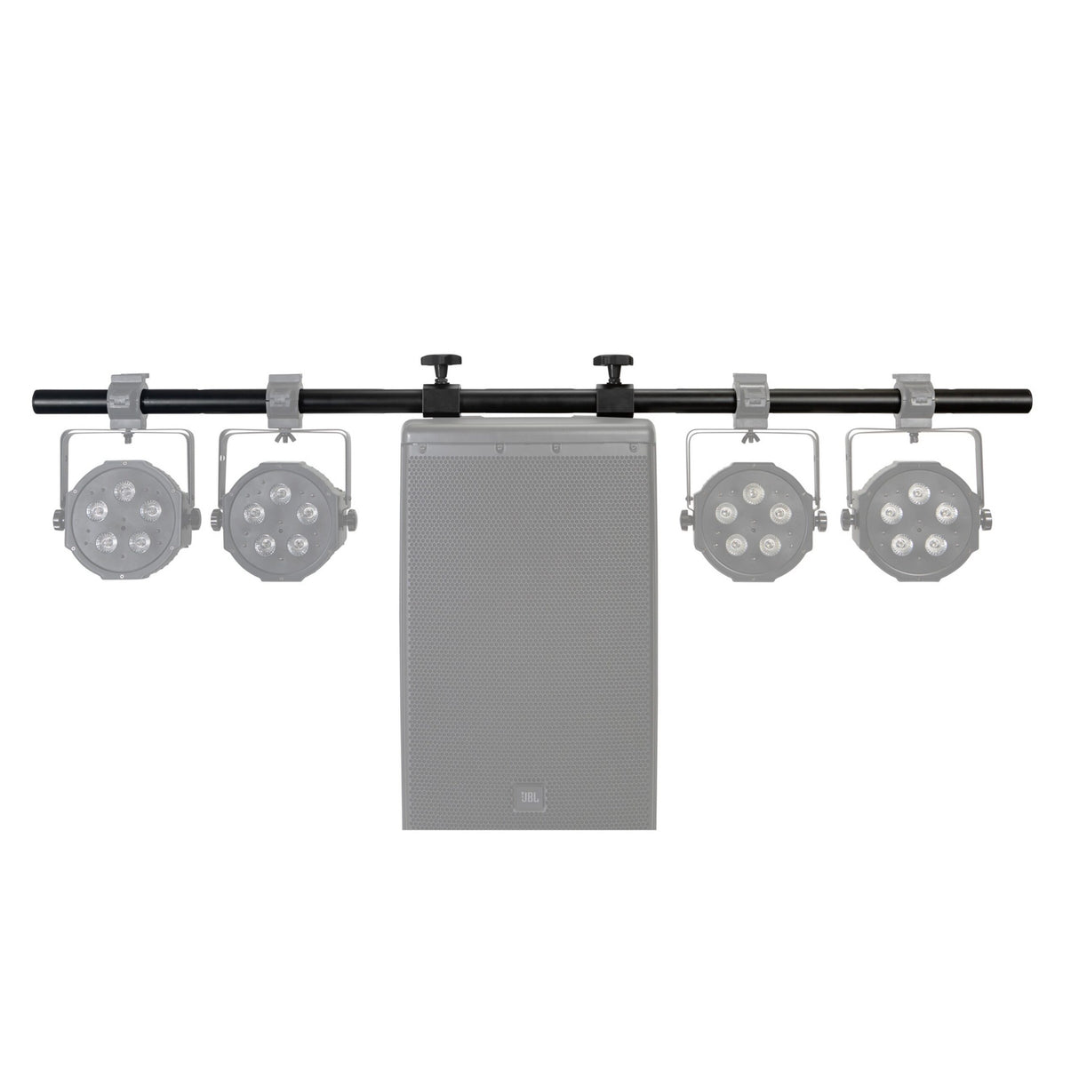 Gator GFW-LIGHTSPKFLYMT Lighting Crossbar for Speakers with Fly Points
