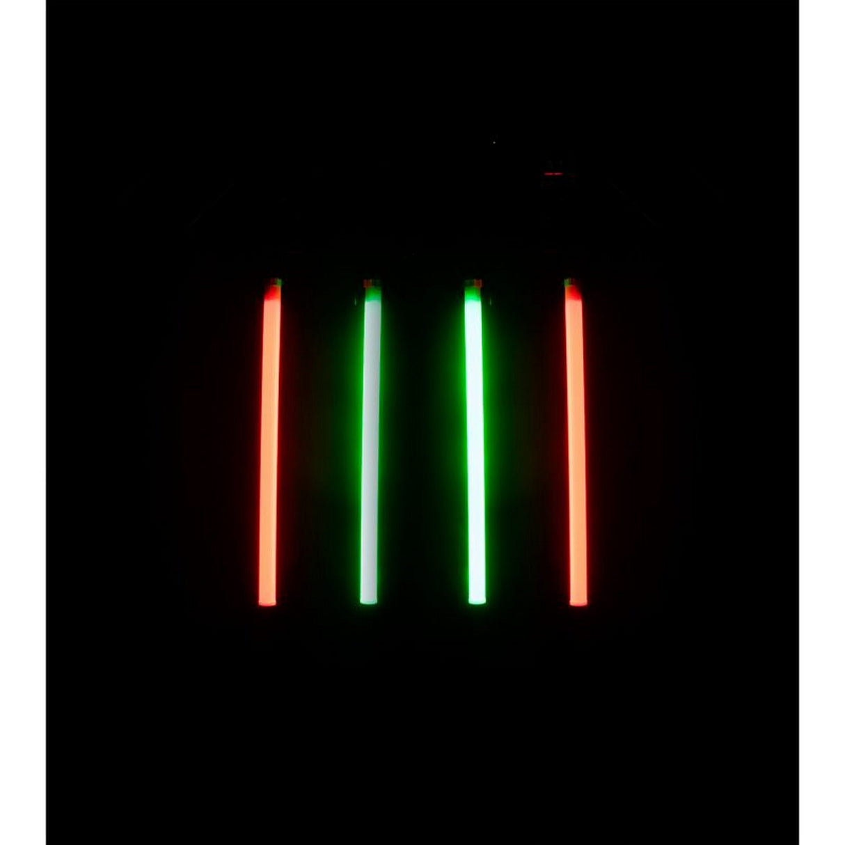 Eliminator Lighting LED BP TUBES 4 PAK Rechargeable Battery Powered Color Changing Plastic LED Tube 4-Pack