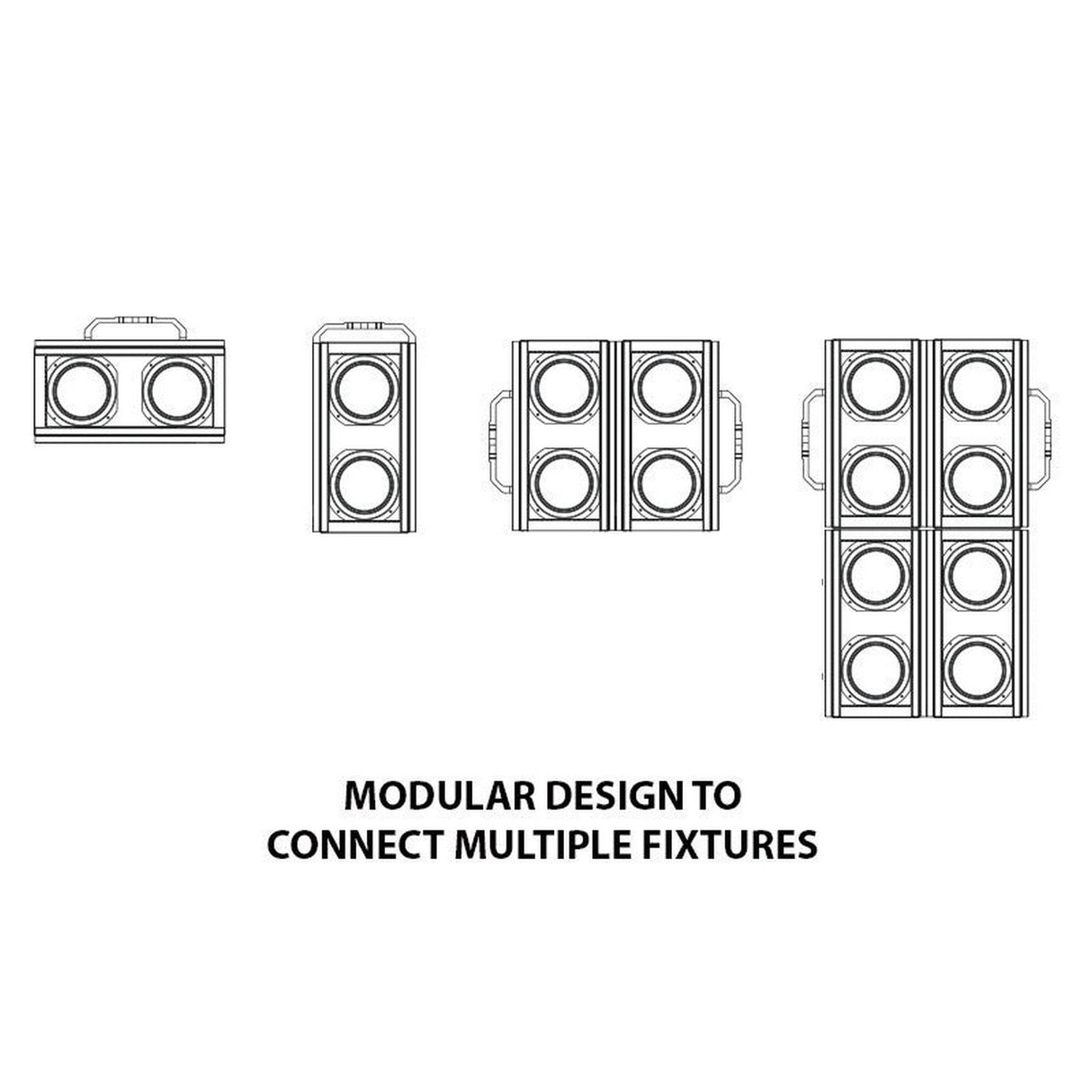 ADJ Encore Burst 200 LED Audience Blinder/Strobe