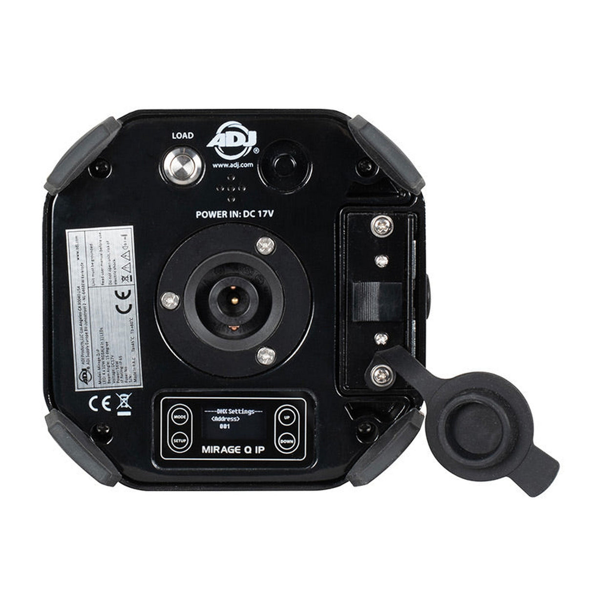 ADJ Mirage Q6 Pak Black Event Up Lighting System