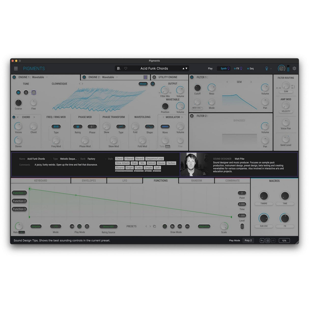 ARTURIA Pigments 6 Software Synthesizer