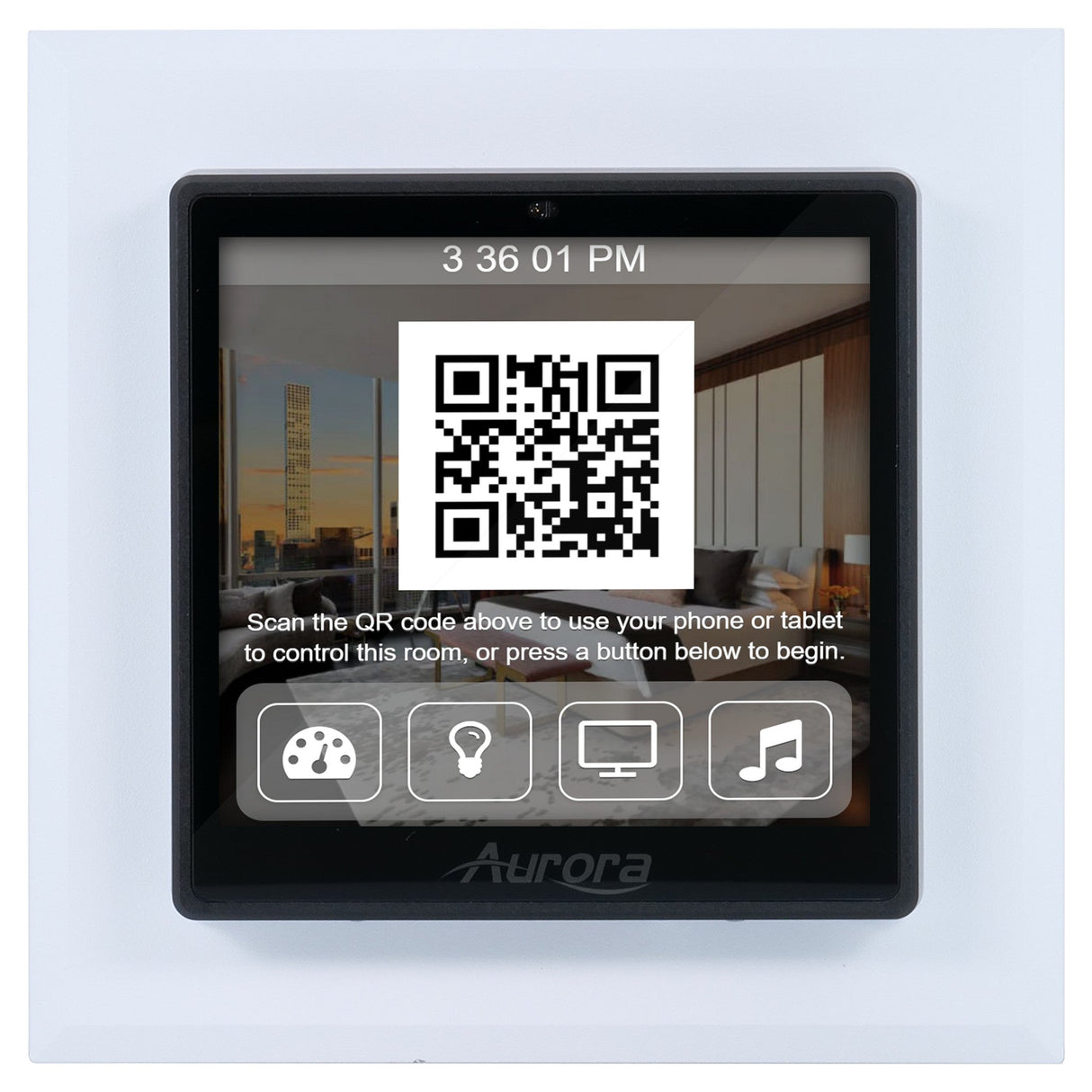 Aurora RXT-4 ReAX JavaScript-Based Touch Panel/Control System 4-Inch