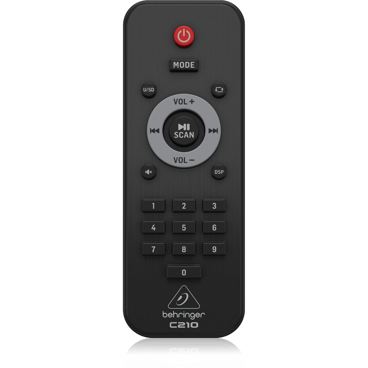 Behringer 200W Column Loudspeaker with an 8" Subwoofer, Bluetooth Audio Streaming, LED Lighting and Remote Control