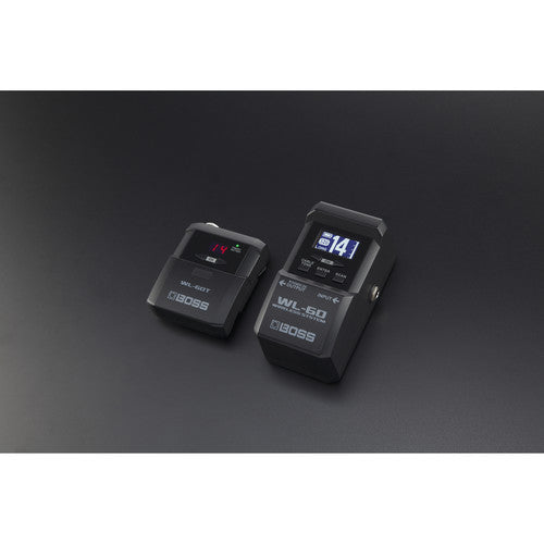 BOSS WL-60 2.4 GHz Wireless Guitar and Bass System