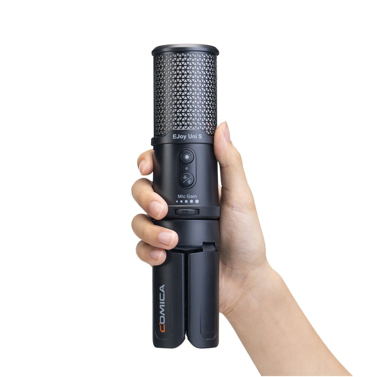 Comica EJoy Uni S RGB Cardioid Condenser USB Microphone