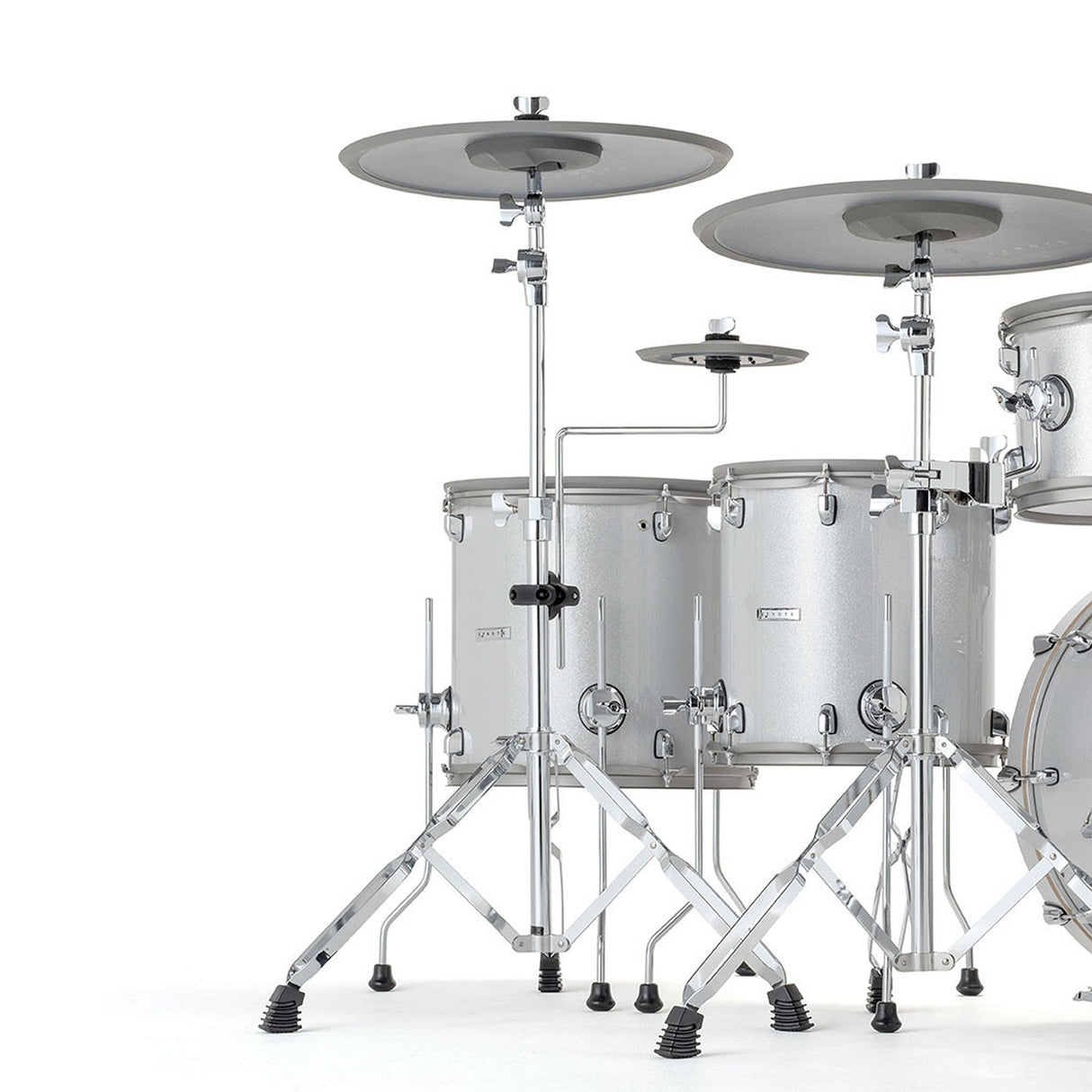 EFNOTE 7 Acoustic Designed Electronic Drum Set White / Sparkle