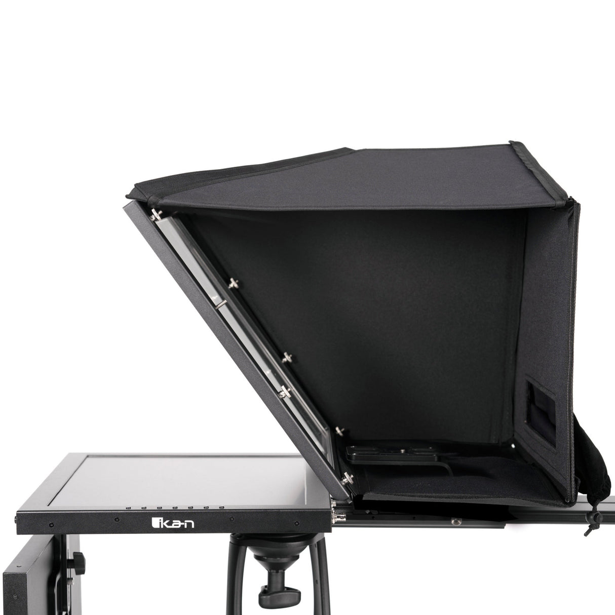 Ikan PT419W-PTZ-TM-TK 19-Inch PTZ Teleprompter with Widescreen Monitor Talent and Travel Kit