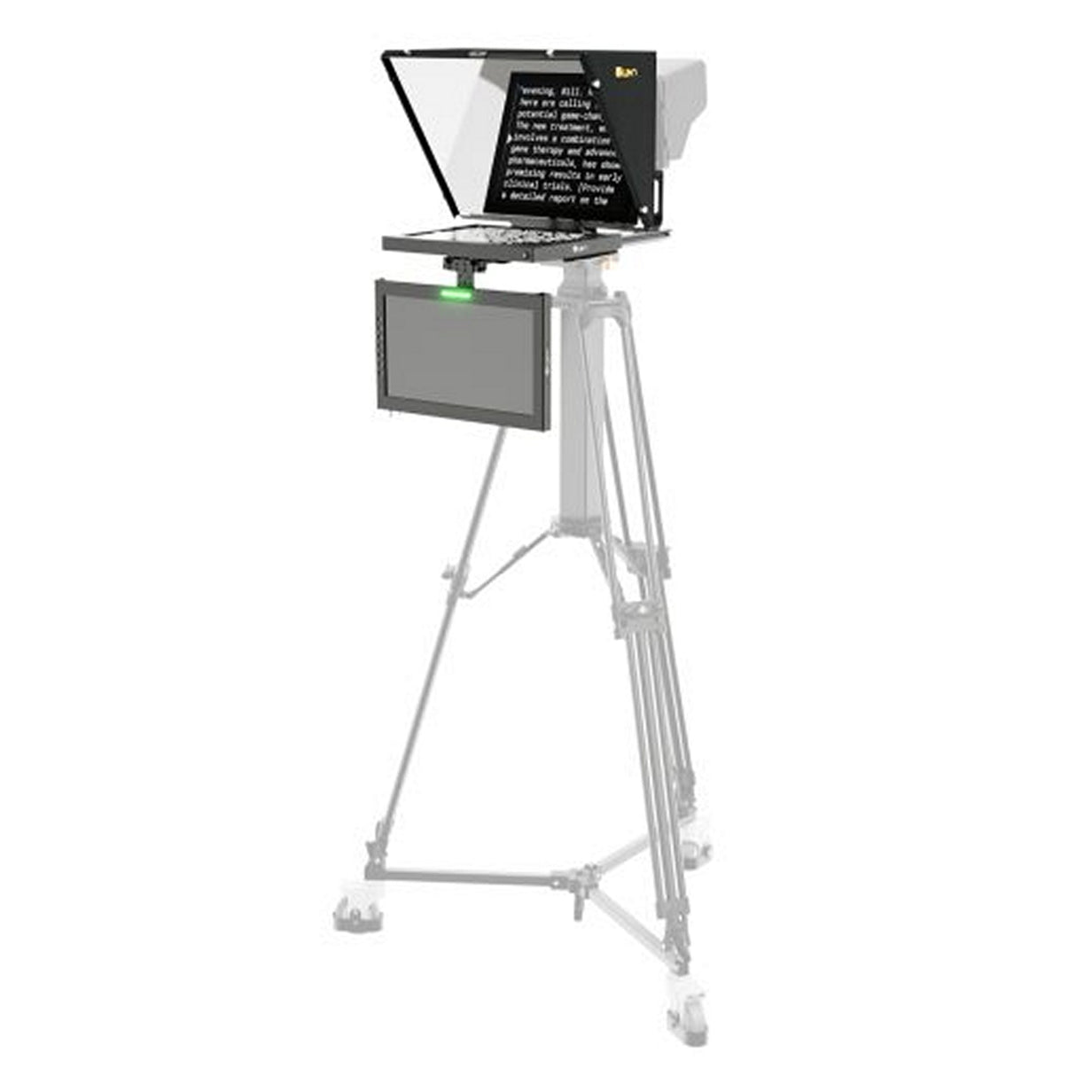 Ikan PT4500-TM-V3 19-inch Widescreen PTZ Teleprompter Tripod Dolly