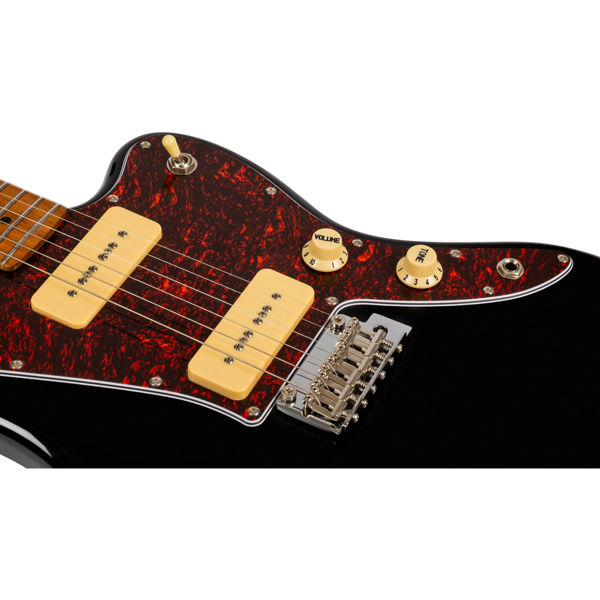 Jet Guitars JJ-300 P90 BK Electric Guitar, Black Finish