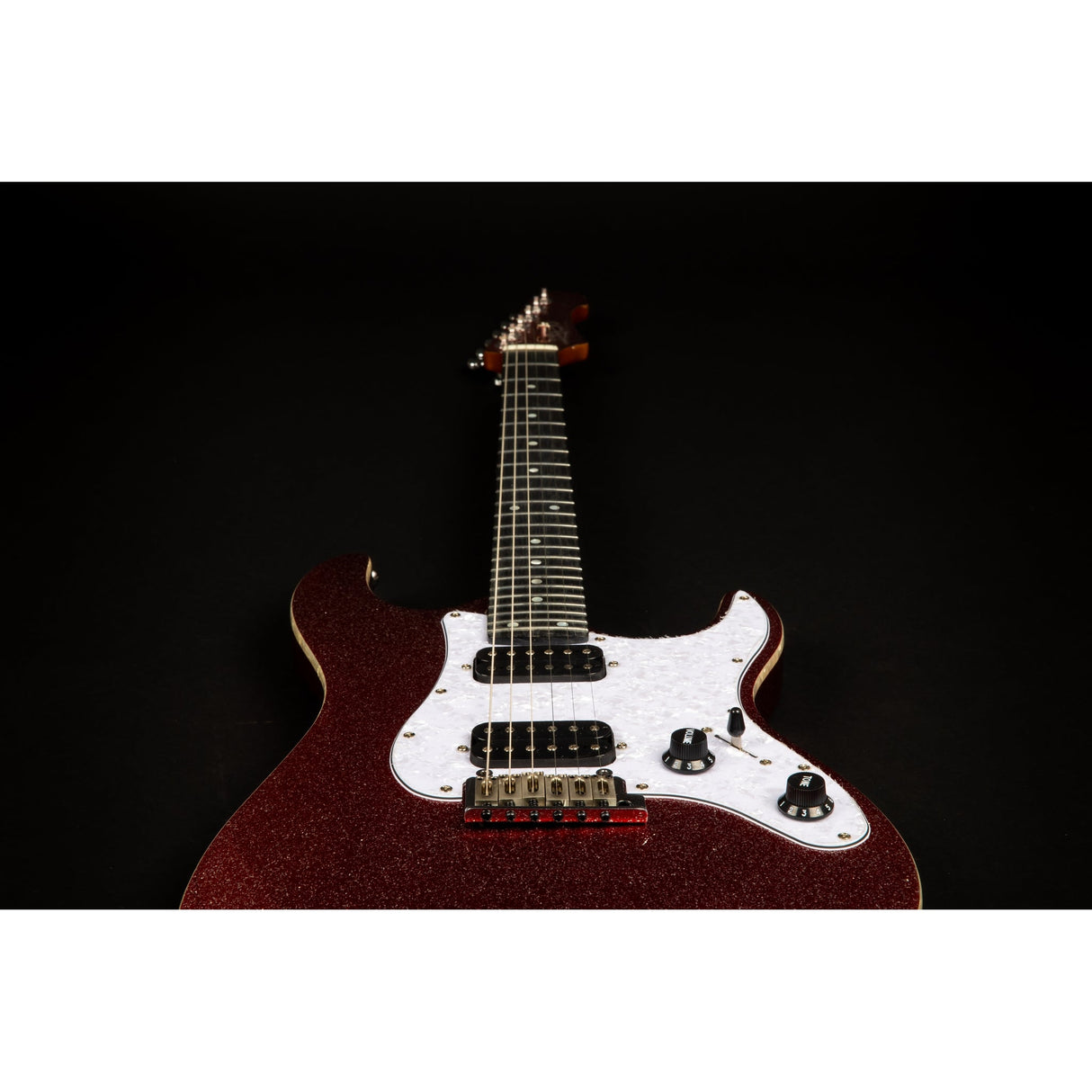 JET Guitars JS-500 Canadian Maple Basswood Electric Guitar with HH Alnico Pickup - guitar