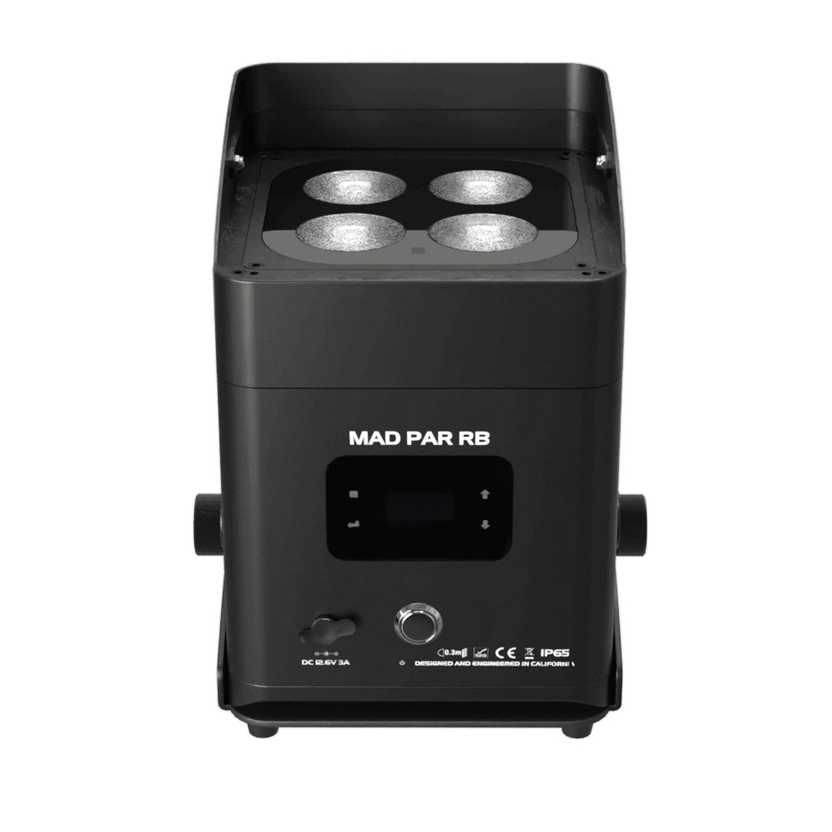 JMAZ Lighting MAD PAR RB 80W RGBAL+C LED Swappable Battery Powered Outdoor Uplight