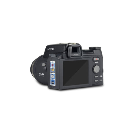 Minolta MN24Z 33 MP 1080p HD Digital Camera with Interchangeable Lens Kit Black