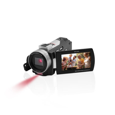 Minolta MN2K50NV 2.7K Ultra HD 48 MP Night Vision Camcorder Black