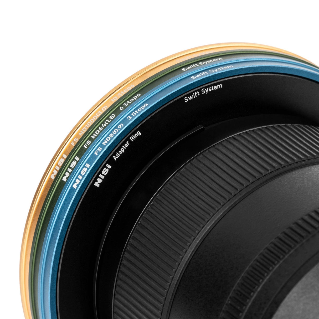NiSi SWIFT FS ND Filter Kit with ND8 3-Stop ND64 6-Stop ND1000 10-Stop