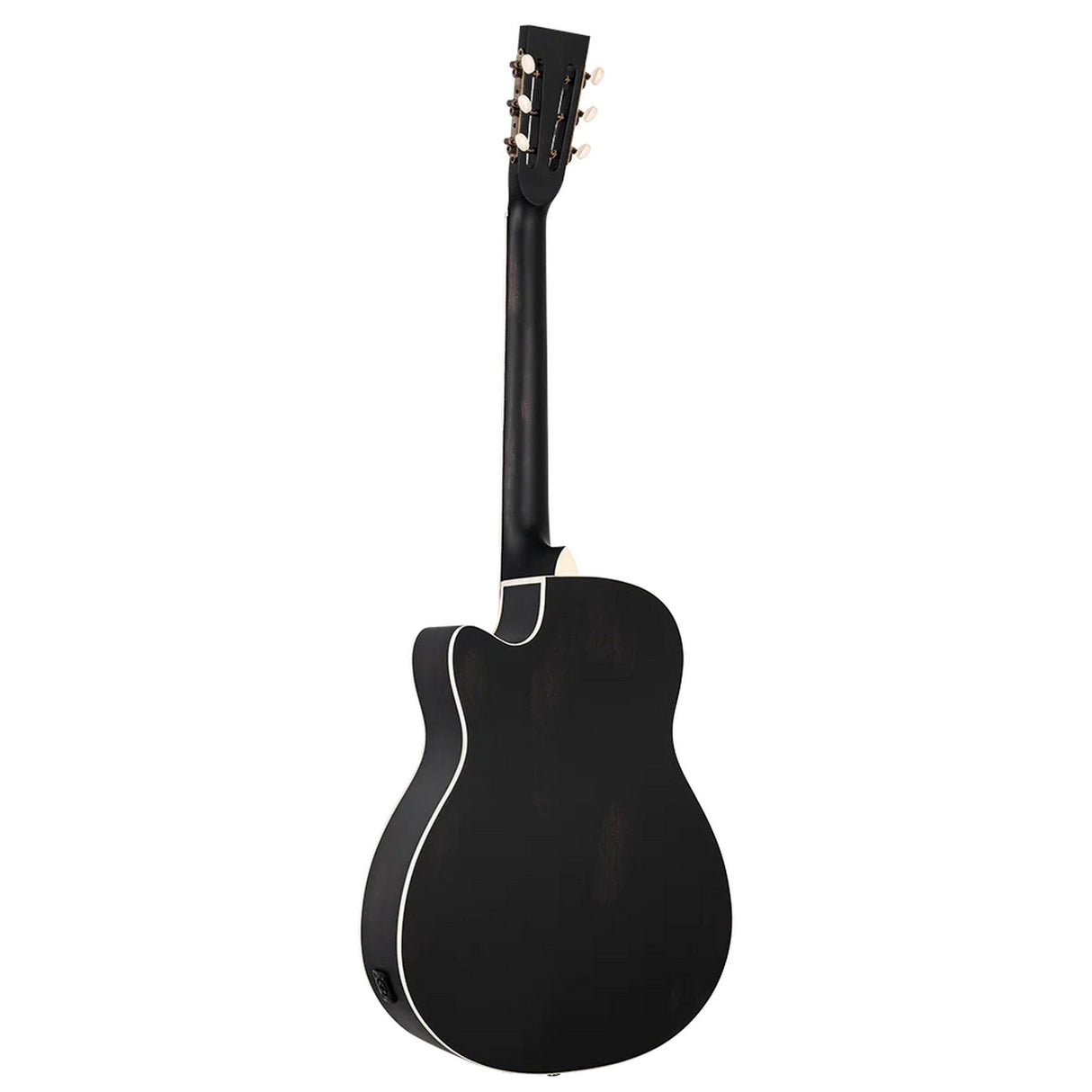 Ortega Guitars RRG40CE-DBK Americana Series Resonator Guitar